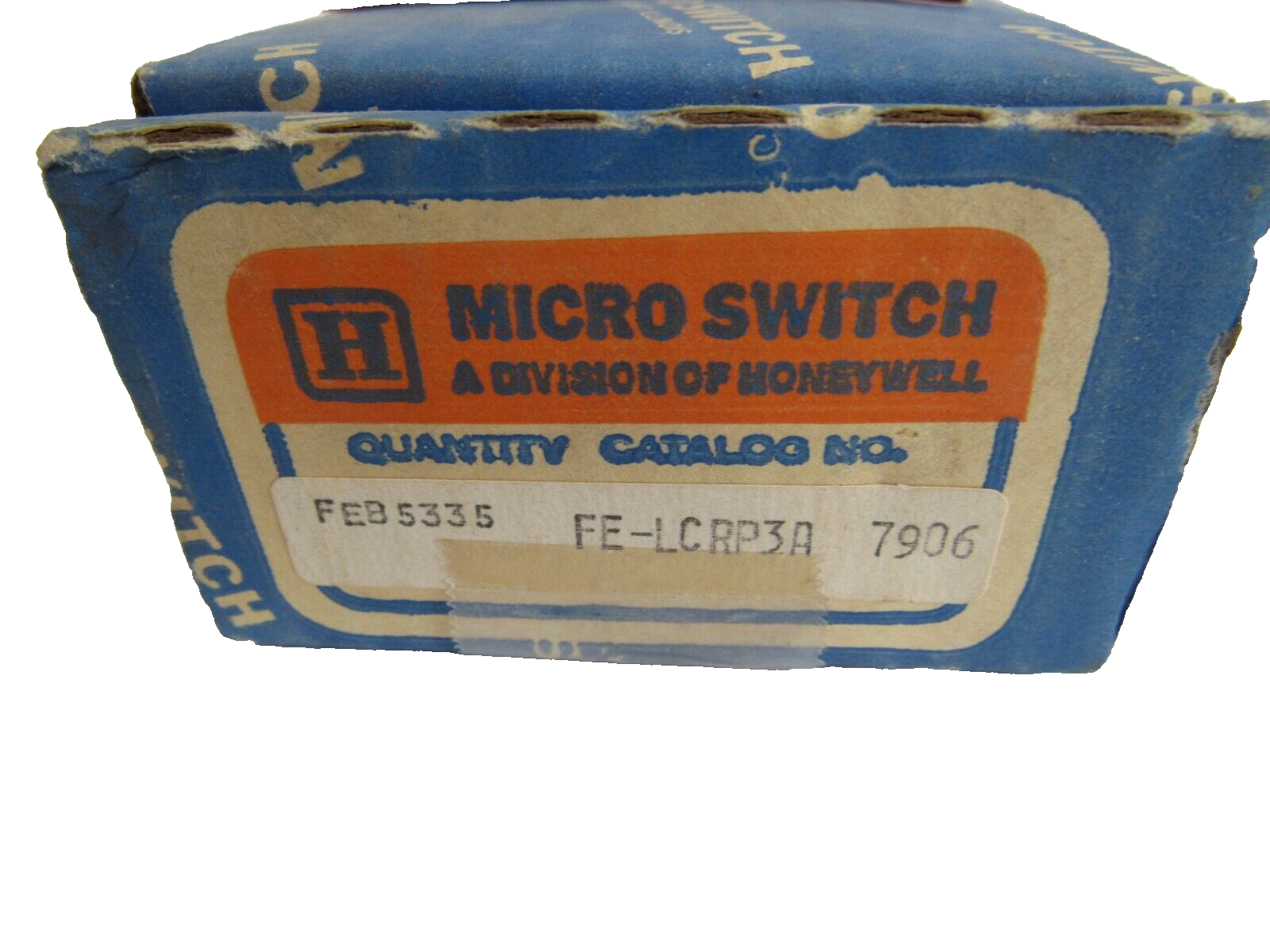 NEW HONEYWELL MICROSWITCH FE LCRP3A POWER SUPPLY CONTROL BASE - SB ...