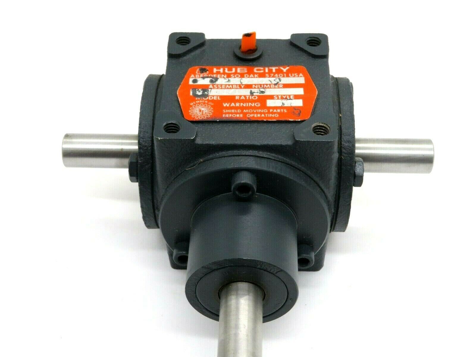 NEW HUB CITY 022021101 M3 1/1 A B ST BEVEL GEAR DRIVE 022021101033