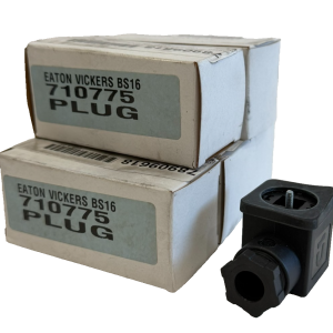 NEW LOT OF 5 VICKERS 710775 SOLENOID VALVE RECEPTACLE