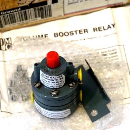 NEW PAPER MACHINE INC. VBR VOLUME BOOSTER RELAY 100 PSI MAX