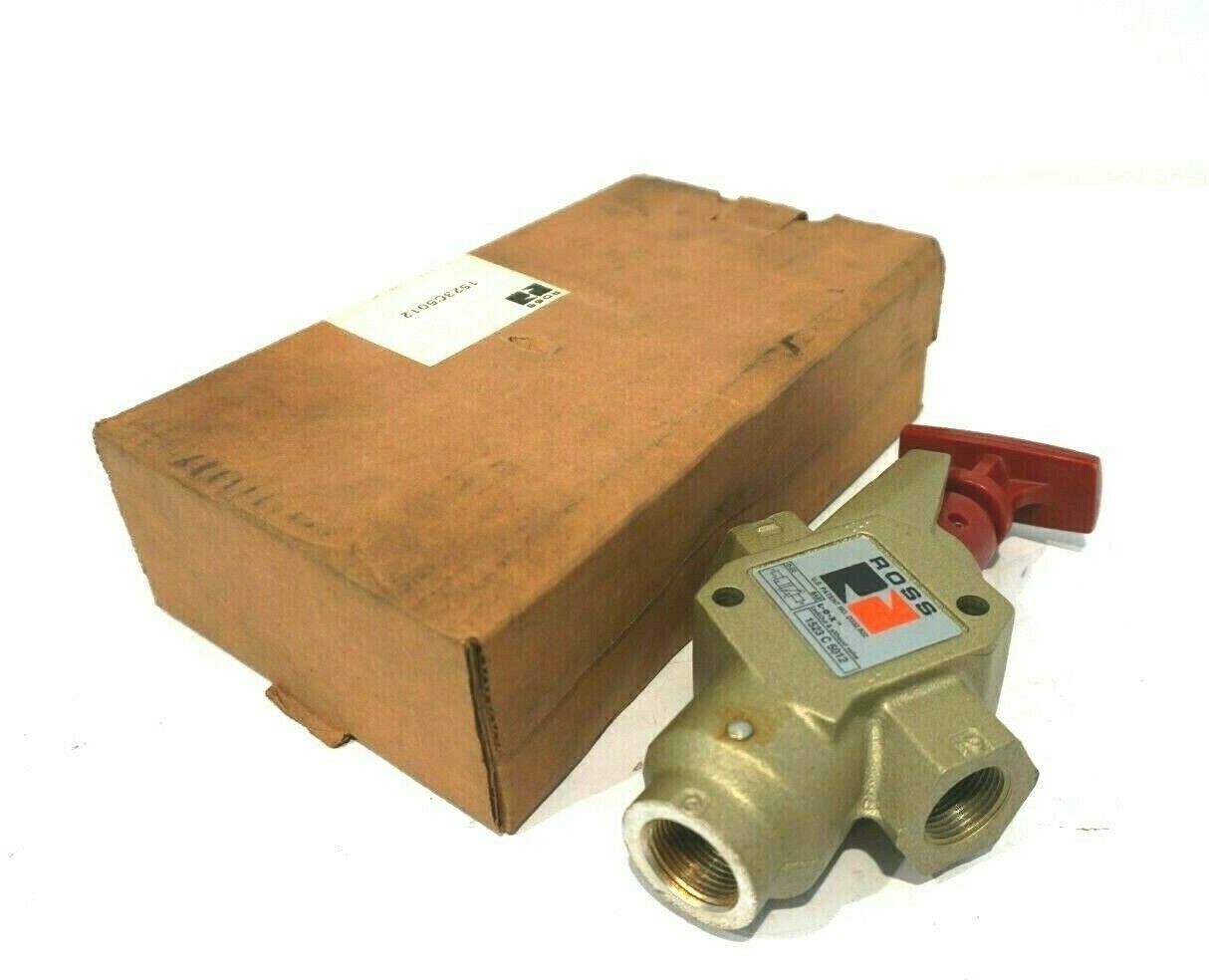 NEW ROSS CONTROLS 1523C5012 LOCKOUT & EXHAUST VALVE SB Industrial