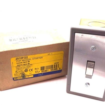 NEW SQUARE D 2510-FG2 MANUAL STARTER SER.A 2510FG2