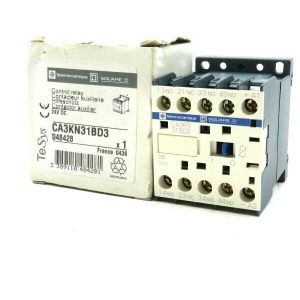 NEW SQUARE D CA3KN31BD3 CONTROL RELAY 24V DC