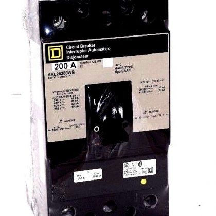 NEW SQUARE D KAL26200WB CIRCUIT BREAKER