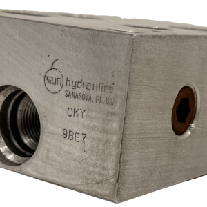 NEW SUN HYDRAULICS CKY 9BE7 HYDRAULIC VALVE SANDWICH MANIFOLD CKY9BE7