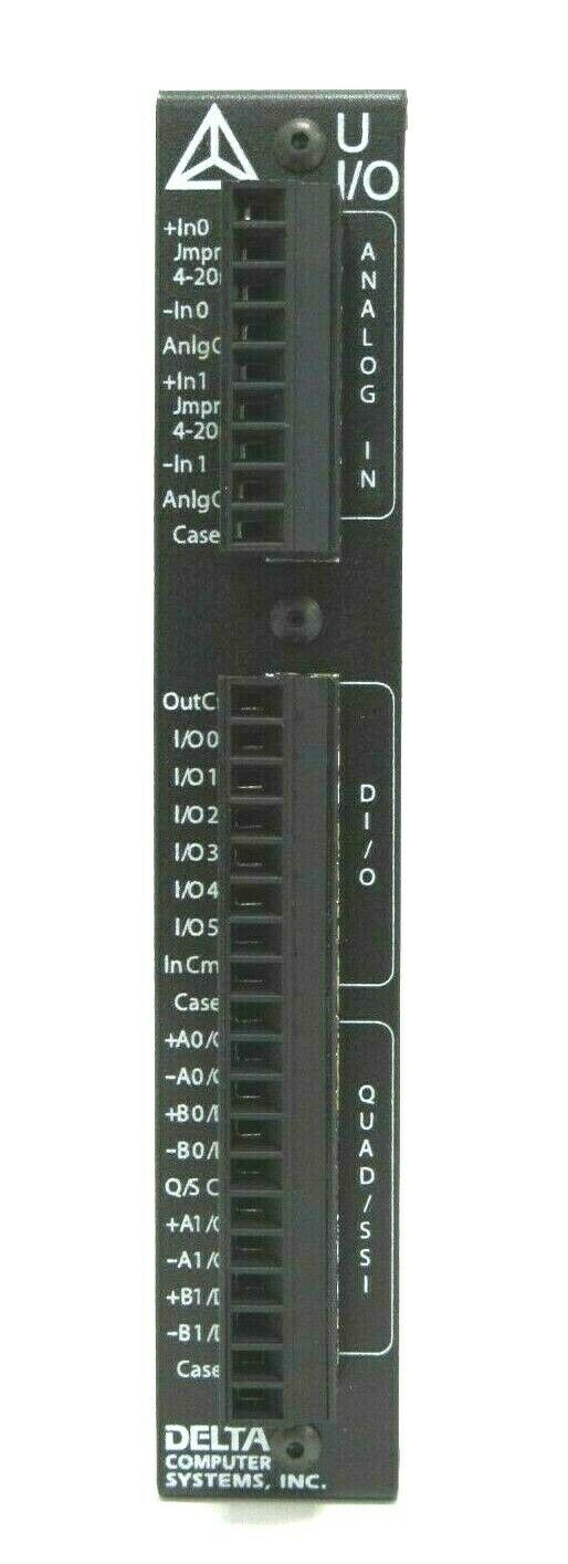 USED DELTA COMPUTER R100-UI/O INPUT/OUTPUT MODULE RMC-REF R100UIO - Image 3