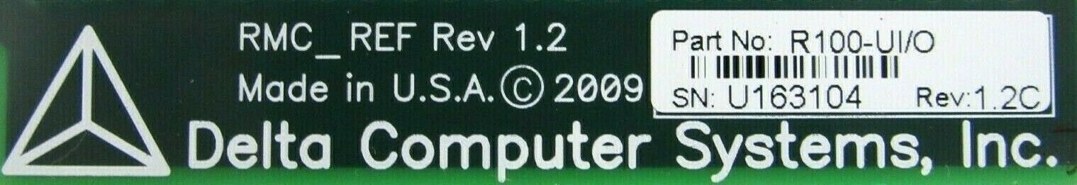 USED DELTA COMPUTER R100-UI/O INPUT/OUTPUT MODULE RMC-REF R100UIO - Image 5
