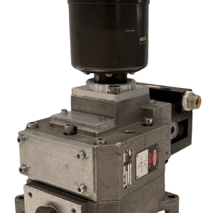 USED HERION XSZ-32 PRESS SAFETY VALVE 2-8BAR 120V 60HZ W/ 0016620 SAFETY MUFFLER