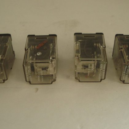 4 POTTER & BRUMFIELD RELAYS KRPA-11DG-24 USED KRPA11DG24