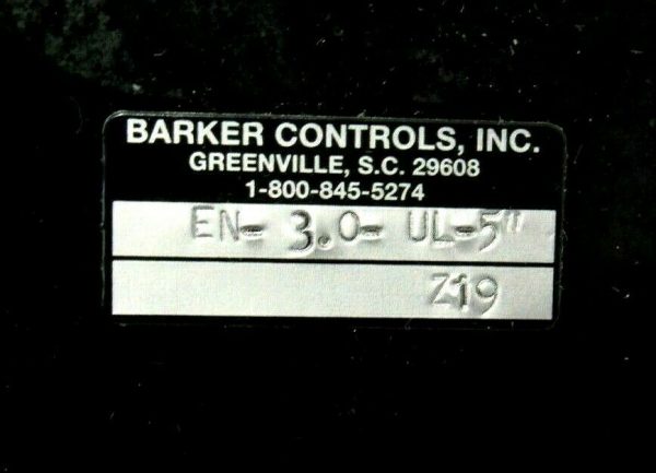 NEW BARKER CONTROLS EN-3.0-UL-5" ENCODER EN30UL5 - Image 3