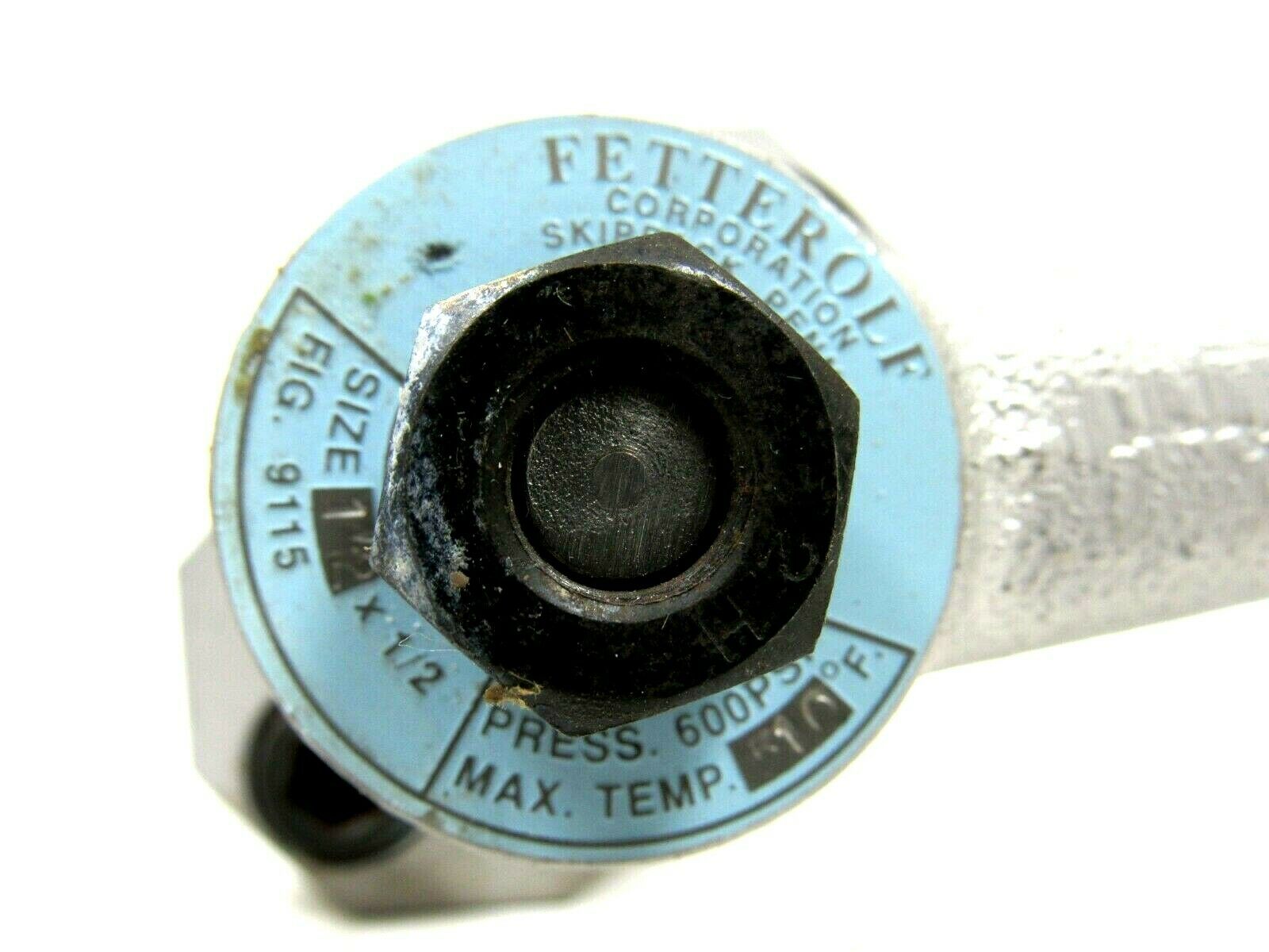 NEW FETTEROLF 9115 SAMPLING VALVE SIZE 1/2x1/2 - SB Industrial Supply, Inc.