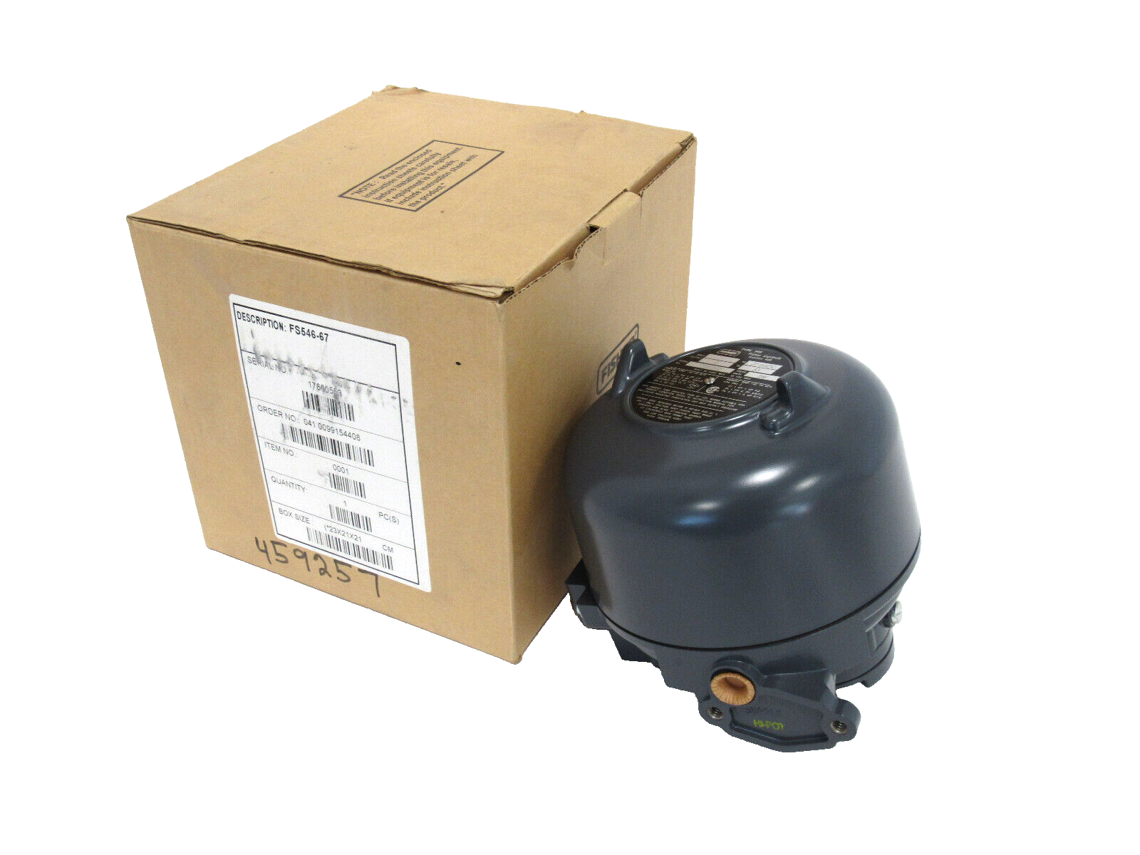 NEW FISHER FS546-67 PRESSURE TRANSDUCER FS54667 NEW FISHER FS546-67 PRESSURE TRANSDUCER FS54667