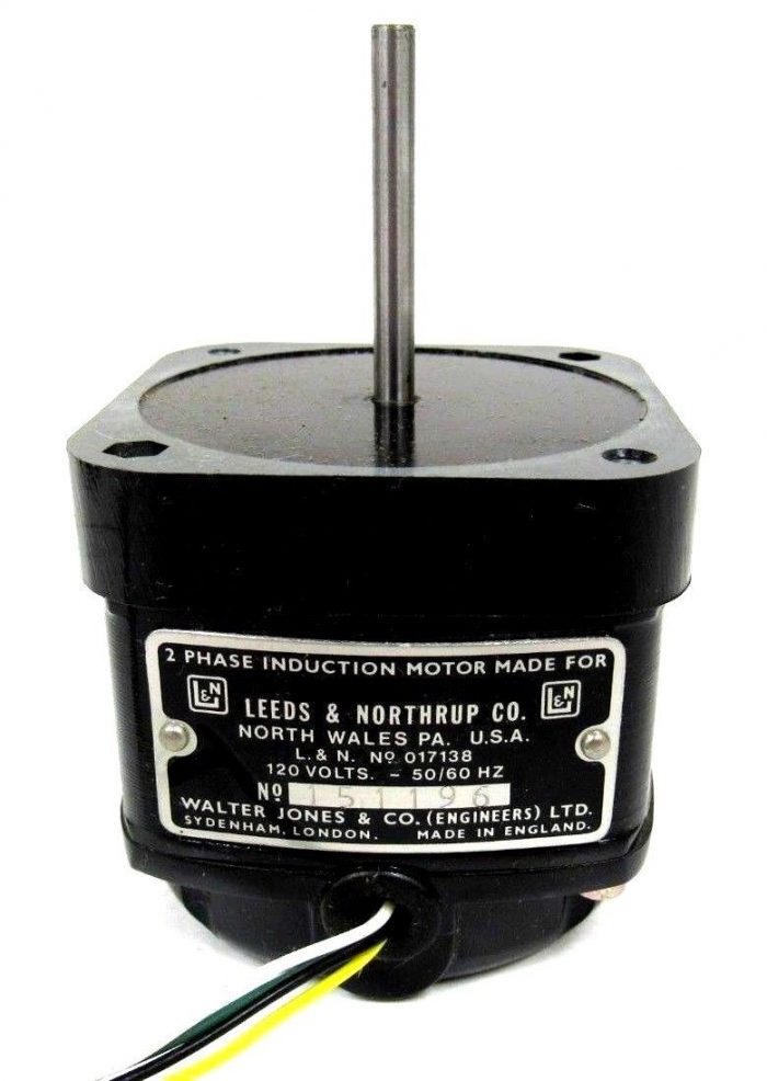 NEW LEEDS & NORTHRUP 017138 INDUCTION MOTOR - Image 3