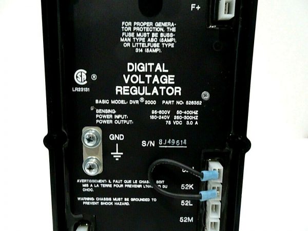 NEW MARATHON ELECTRIC MODEL DVR-2000 DIGITAL VOLTAGE REGULATOR 526352 DVR2000 - Image 4