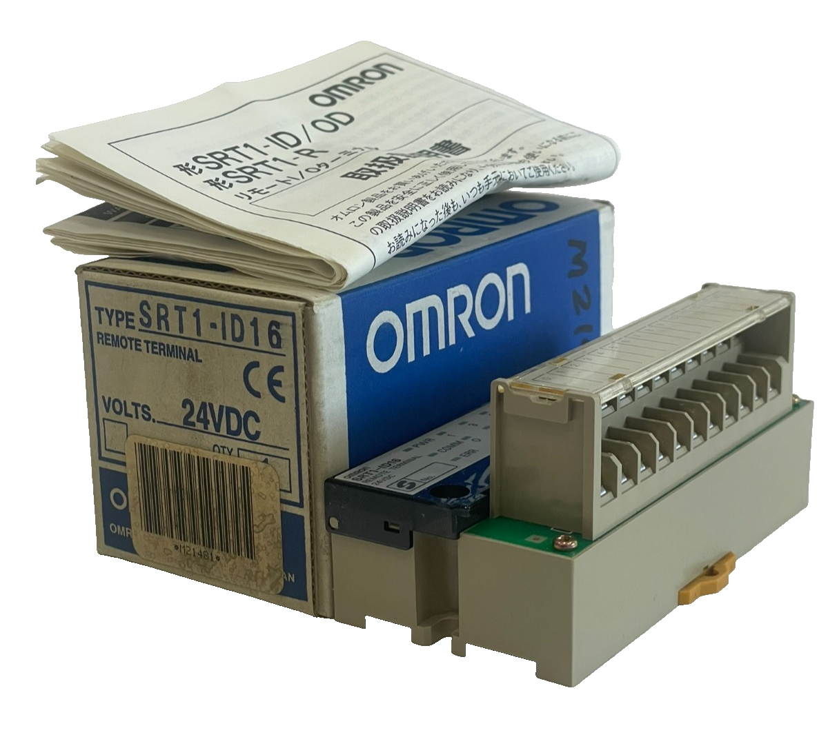 NEW OMRON SRT1-ID16 REMOTE TERMINAL 24VDC SRT1ID16 - SB Industrial ...