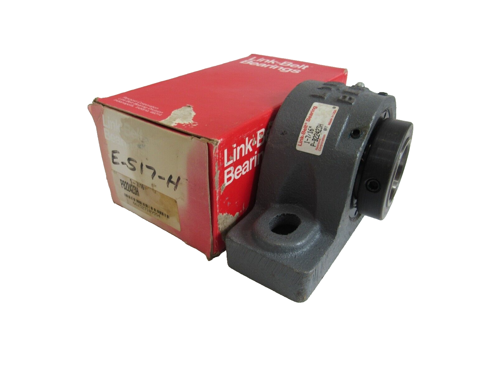 NEW REXNORD PB22423H PILLOW BLOCK ROLLER BEARING 1-7/16"