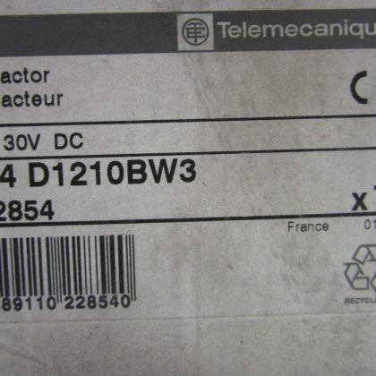 NEW TELEMECANIQUE LP4-D1210BW3 CONTACTOR LP4D1210BW3