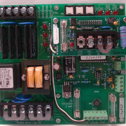 USED REXA D96709 REV. 2 BOARD