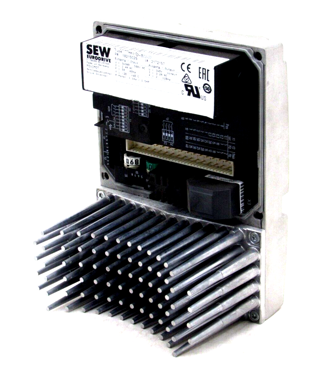 USED SEW EURODRIVE 18215025 DRIVE INVERTER MM11D-503-00 - Image 3