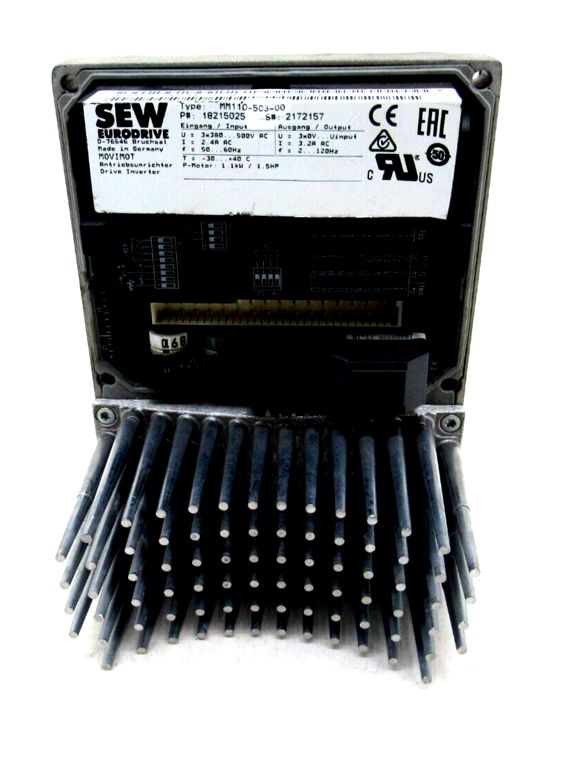 USED SEW EURODRIVE 18215025 DRIVE INVERTER MM11D-503-00 - Image 5