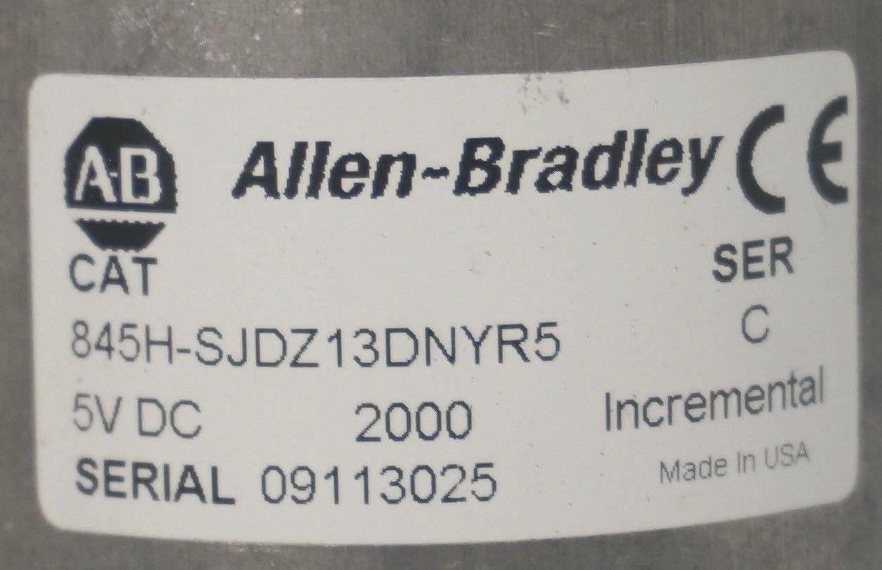 NEW ALLEN BRADLEY 845H-SJDZ13DNYR5 ENCODER SER. C, 845HSJDZ13DNYR5 - Image 4