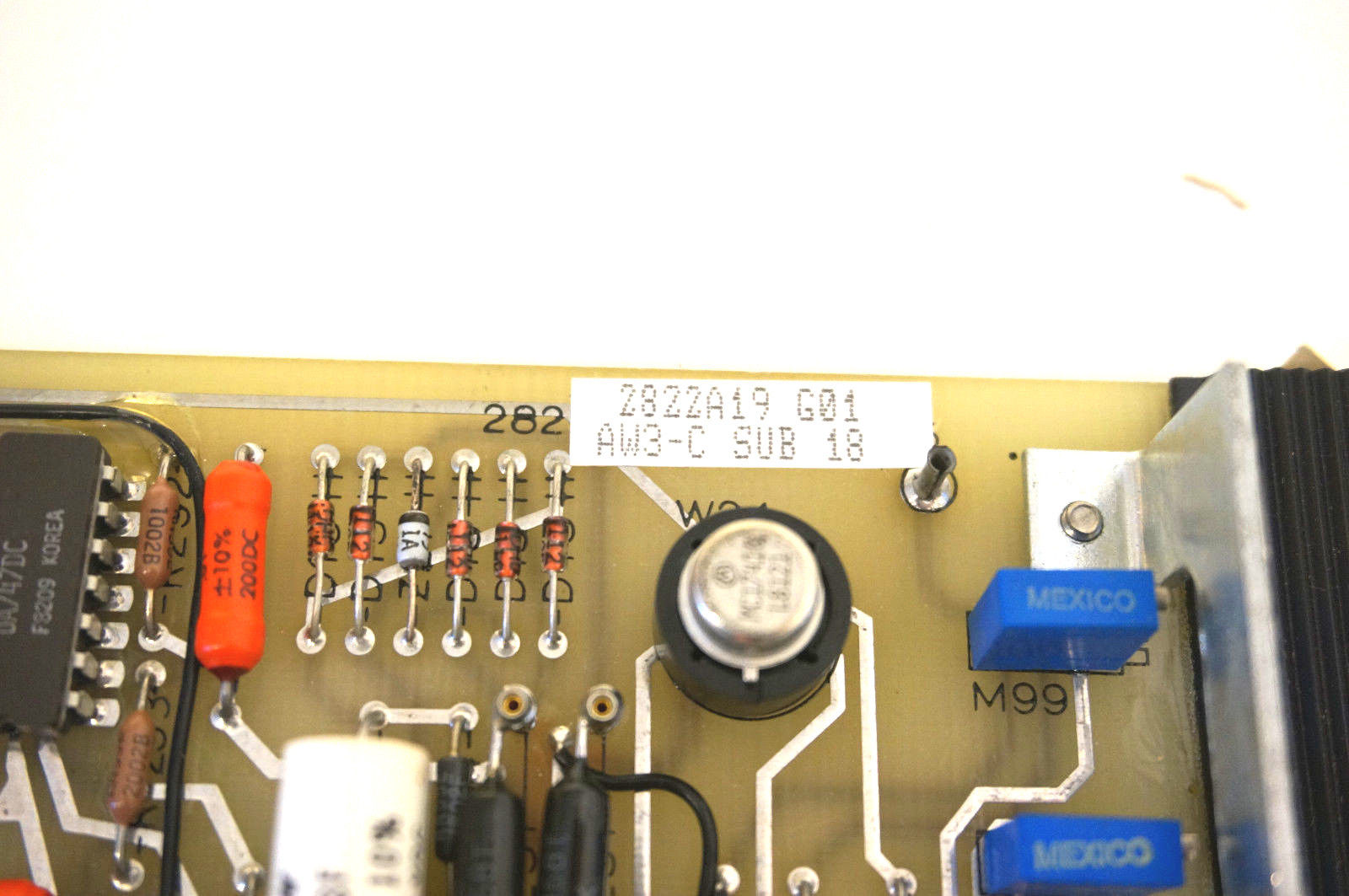 WESTINGHOUSE 2822A19G01 VALVE POSITIONER BOARD - Image 4