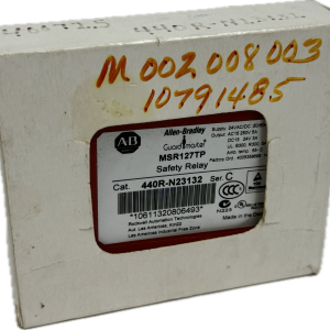 ALLEN BRADLEY 440R-N23132 SAFETY RELAY SER. C 24VAC/DC MSR127TP NEW SURPLUS