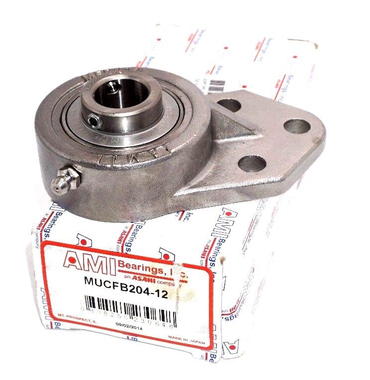 NEW AMI BEARINGS MUCFB20412 BALL BEARING MUCFB20412 SB Industrial
