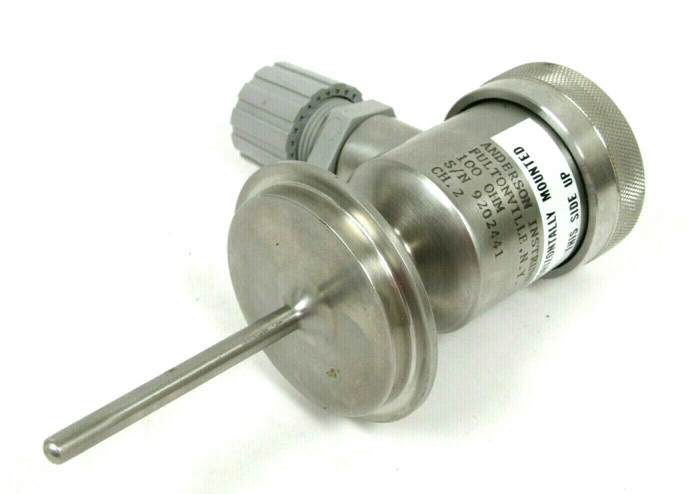 NEW ANDERSON INSTRUMENT 100-OHM 9202441 CH-2 FLOW SENSOR 100OHM CH2