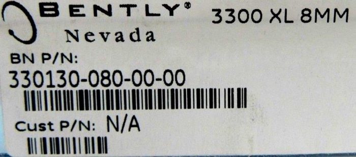 NEW BENTLY NEVADA 330130-080-00-00 CABLE EXTENSION 3301300800000 3300 XL 8MM - Image 5