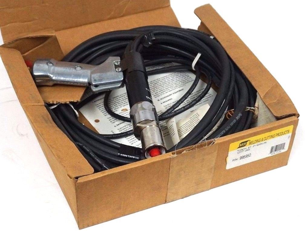 NEW ESAB 995950 MIG TORCH ST-21 , 10' 3M, MANUAL – SB Industrial Supply