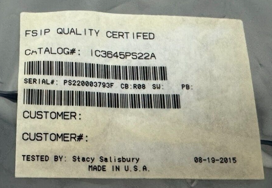 NEW GENERAL ELECTRIC IC3645PS22A POWER STEERING CONTROLLER A000028685 - Image 5