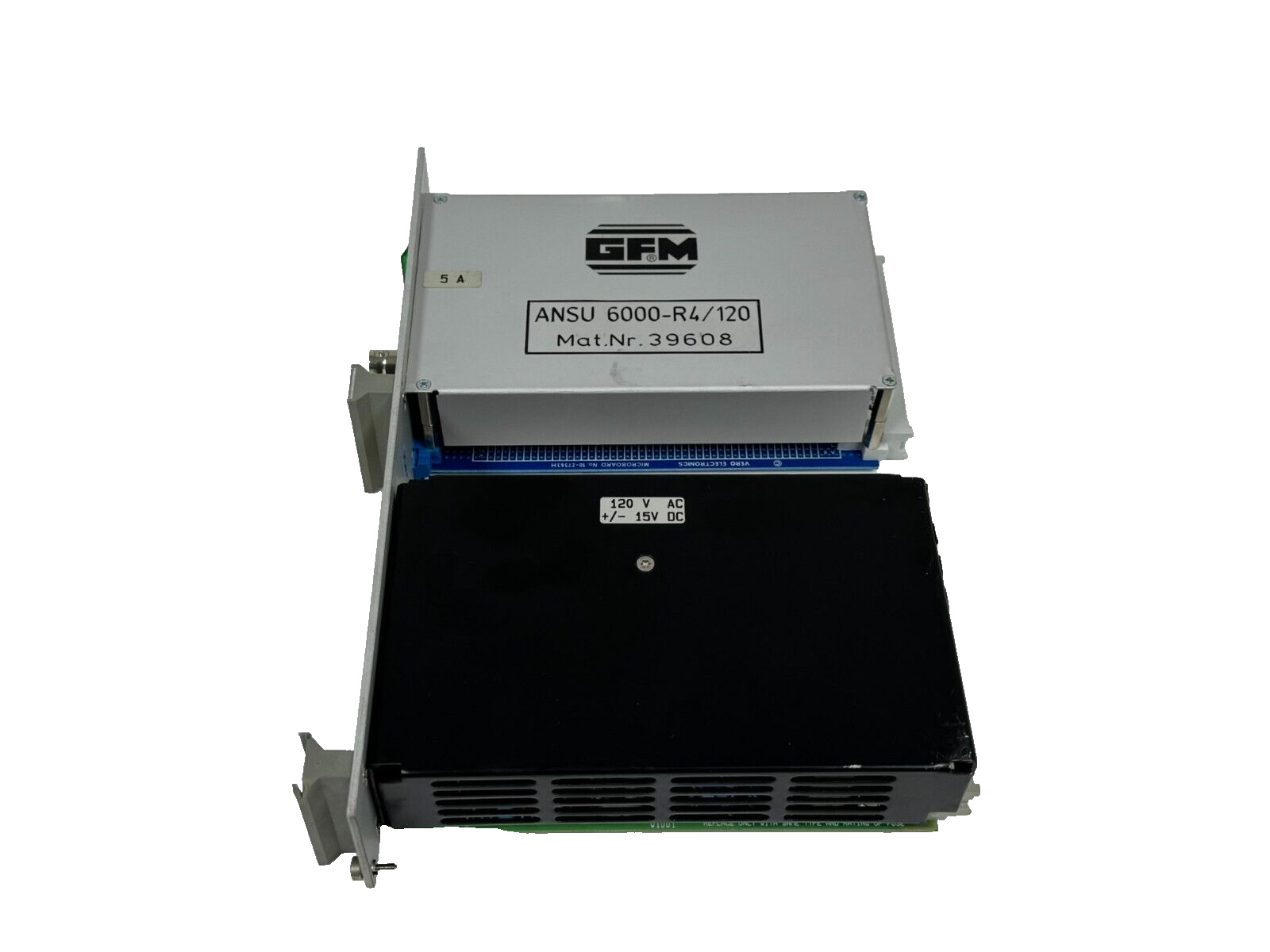 NEW GFM ANSU 6000-R4/120 VME POWER SUPPLY 39608 PE-4113/11 - Image 3