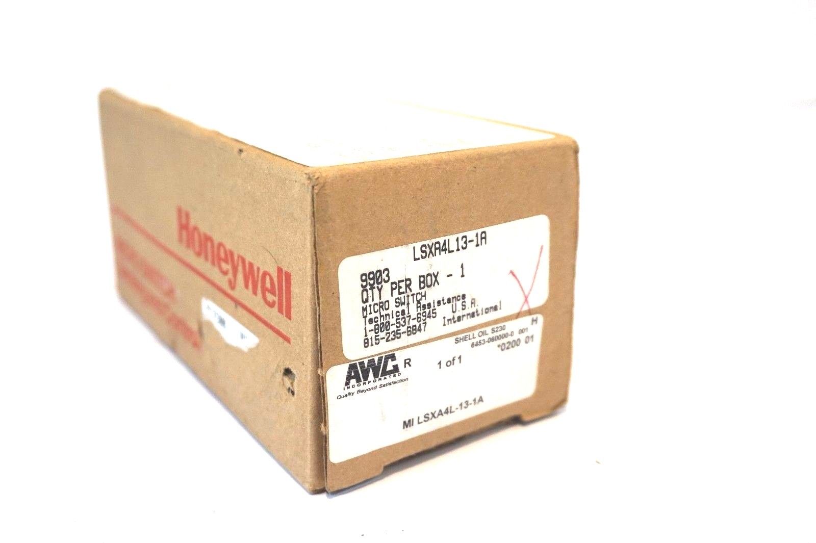 NEW HONEYWELL LSXA4L13-1A EXPLOSION PROOF LIMIT SWITCH LSXA4L131A