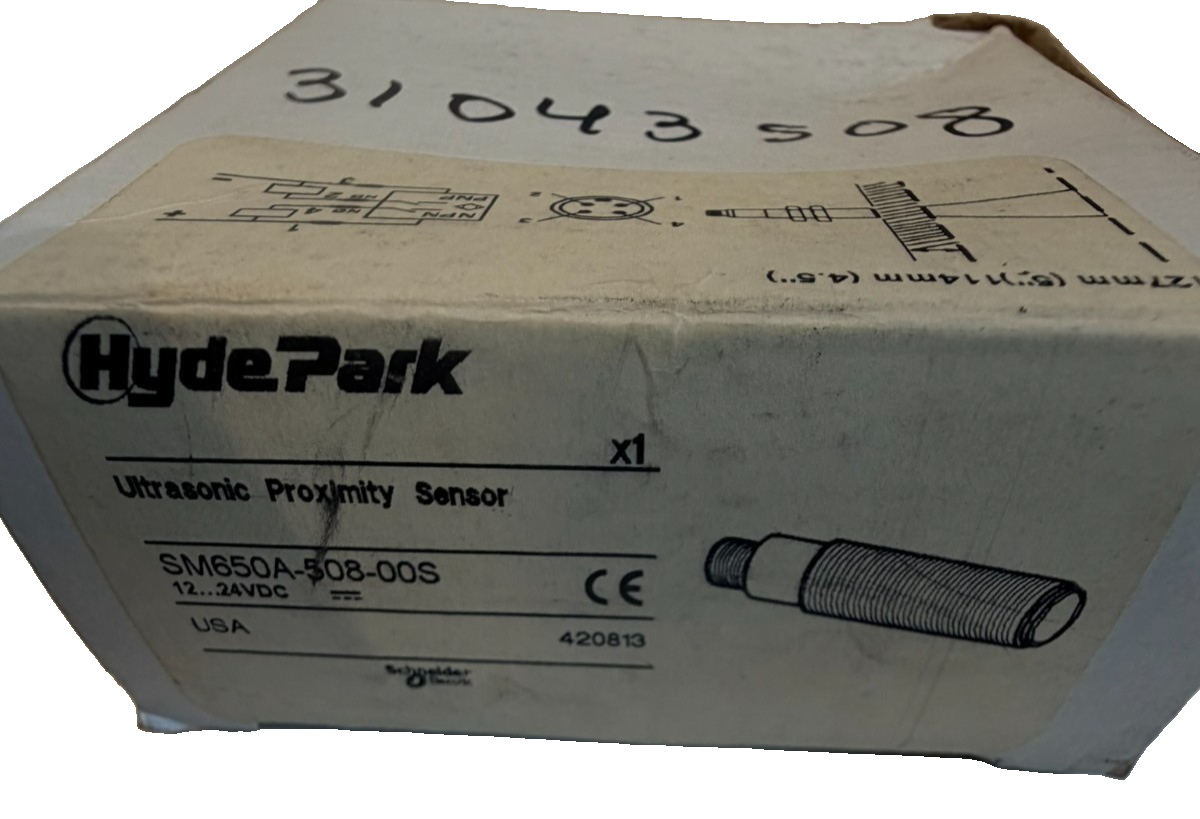 NEW HYDE PARK SM650A-508-00S PROXIMITY SENSOR SM650A50800S - Image 5