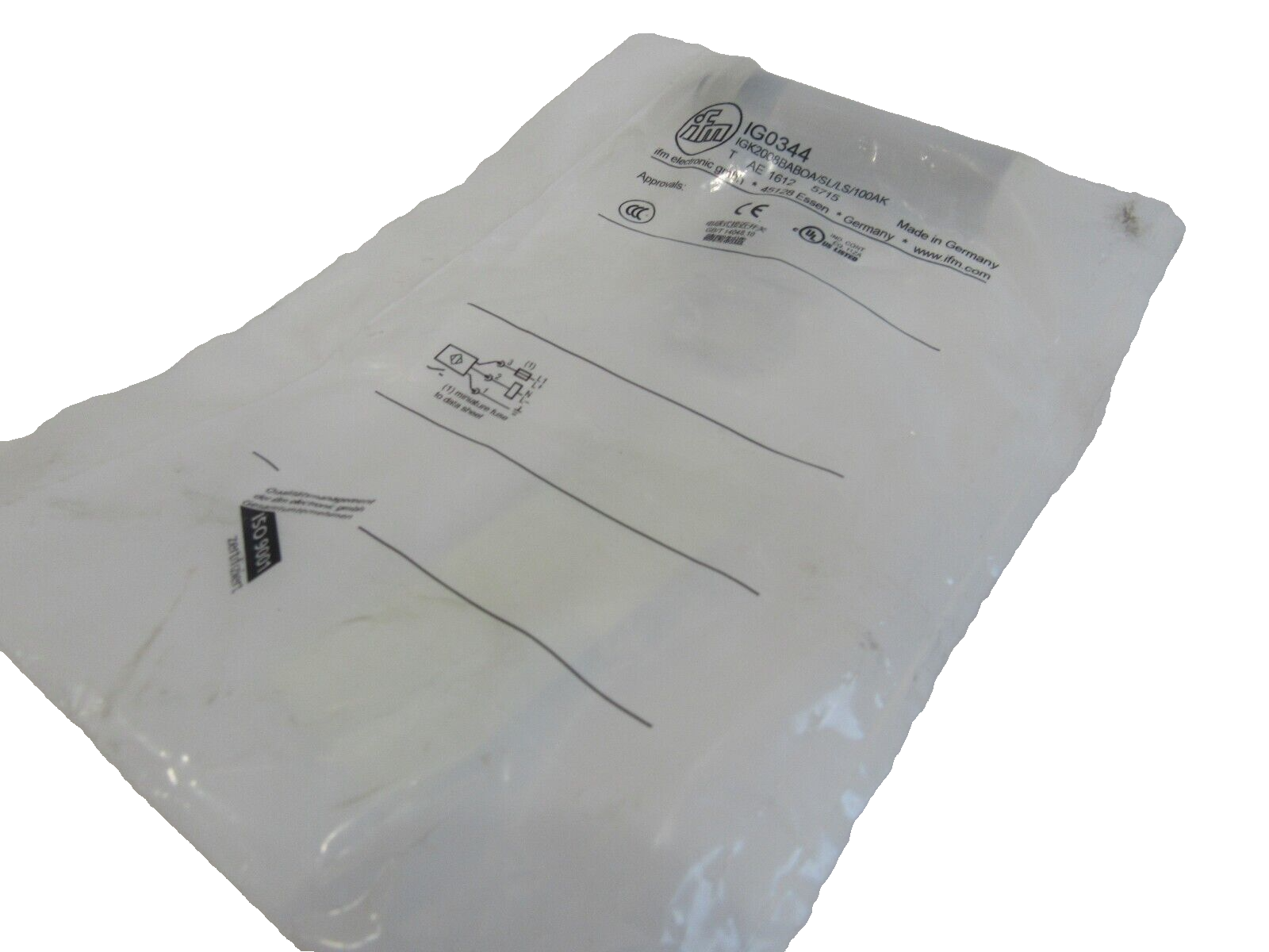 NEW IFM IGK2008BABOA/SL/LS-100AK PROXIMITY SWITCH IG0344