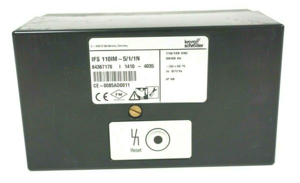 NEW KROM SCHRODER IFS110IM-5/1/1N 84367170 AUTOMATIC BURNER CONTROL IFS110IM511N - Image 5