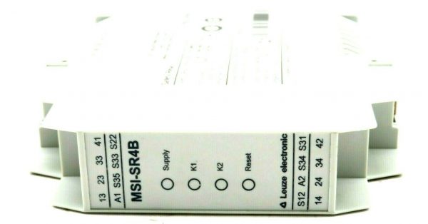 NEW LEUZE ELECTRONIC MSI -SR4B-01 SAFETY RELAY MSISR4B01 - Image 4