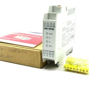 NEW LEUZE ELECTRONIC MSI -SR4B-01 SAFETY RELAY MSISR4B01