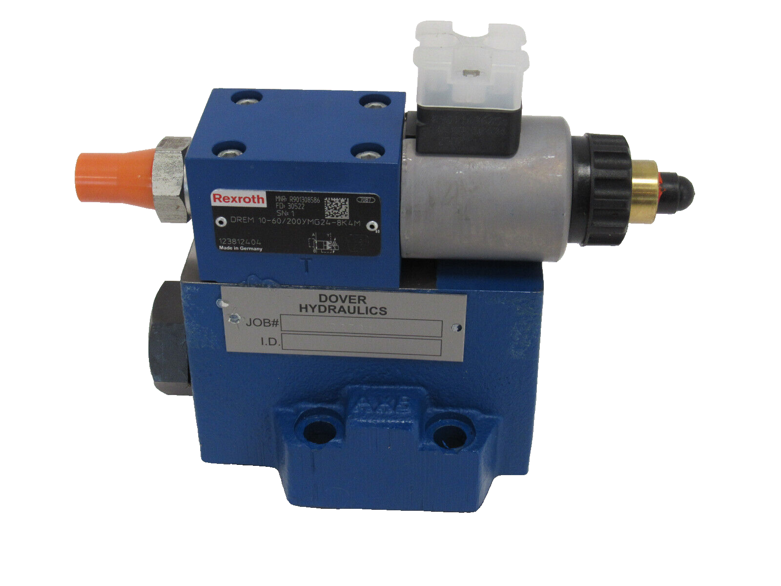 NEW REXROTH R901308586 VALVE DREM10-60/200YMG24-8K4M - Image 3
