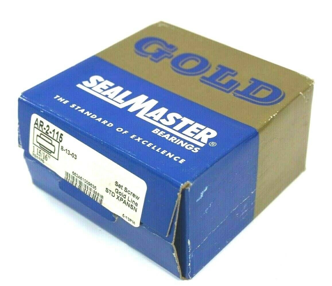Roulement SealMaster Gold Line 2-13 - Diamètre 1-3/16 Pouces, Neuf, Origine Mexique