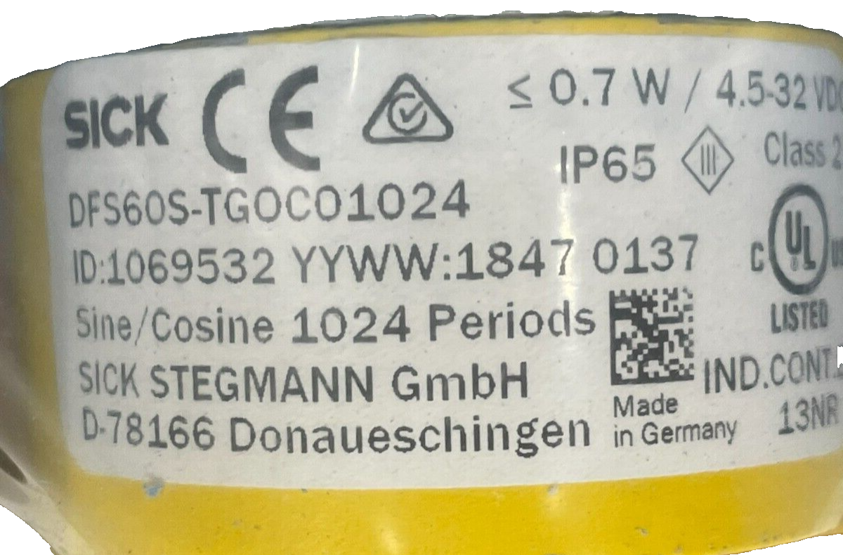 NEW SICK DFS60S-TGOC01024 SAFETY ENCODER 1069532 DFS60STGOC01024 - Image 4