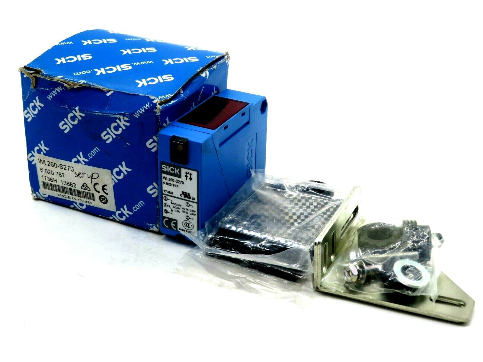 Sick Wl260-r270 Phoelectric Retro-reflective Sensor | Meses sin interés