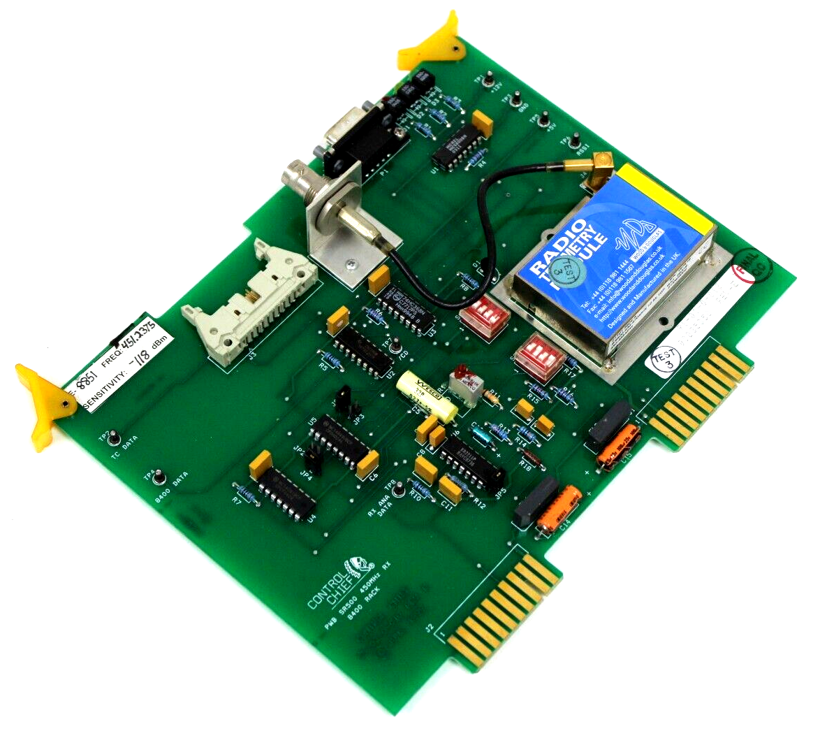 USED CONTROL CHIEF 25-02-0-010 REMOTE TRANSMITTER BOARD REV B 25020010 ...