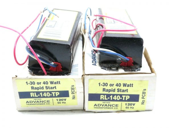 2 NEW ADVANCE BALLAST RL-140-TP RAPID START BALLAST 40WATT RL140TP - Image 3