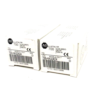 LOT OF 2 ALLEN BRADLEY 700-HA32A24 RELAYS 700HA32A24 NEW SURPLUS