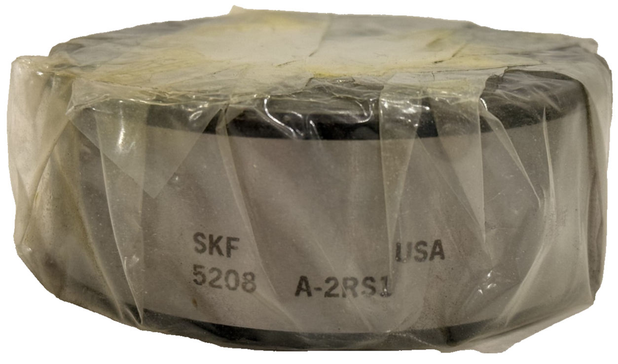 LOT OF 3 NEW SKF 5208 A-2RS1 ANGULAR CONTACT DOUBLE ROW BEARINGS 5208A2RS1 - Image 4