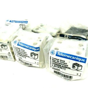 LOT OF 6 NEW TELEMECANIQUE LA1KN11 CONTACT BLOCKS