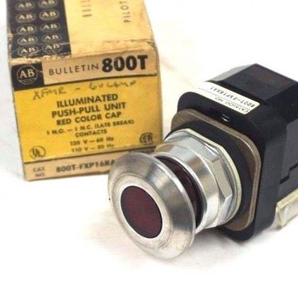 NEW ALLEN BRADLEY 800T-FXP16RA1 PUSH BUTTON SER. N 800TFXP16RA1