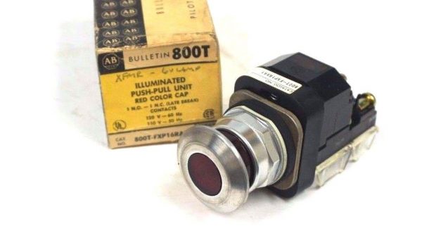 NEW ALLEN BRADLEY 800T-FXP16RA1 PUSH BUTTON SER. N 800TFXP16RA1